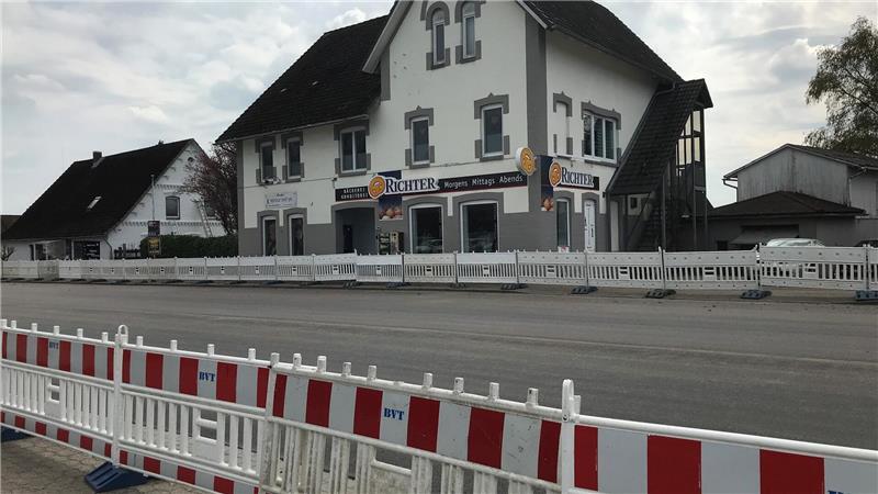 Bäckerei Richter an der Ortsdurchfahrt.
