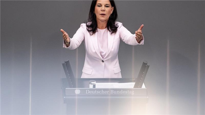 Bilder des Tages Baerbocks letzte Rede