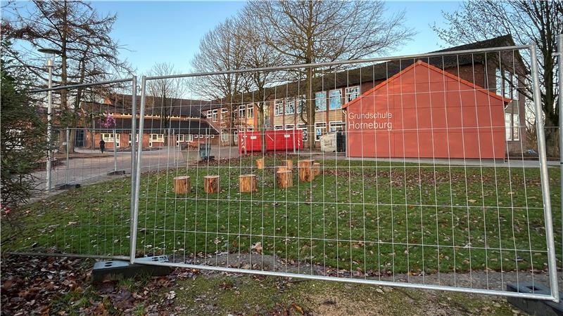 Bald beginnt der Bau der neuen Grundschulmensa. Aber auch um die Schule herum wird sich 2026 einiges tun.