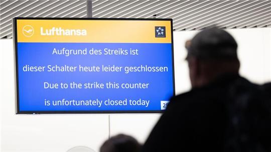 Bald wieder Streik? Die Lufthansa befindet sich gleich in mehreren Tarifkonflikten.