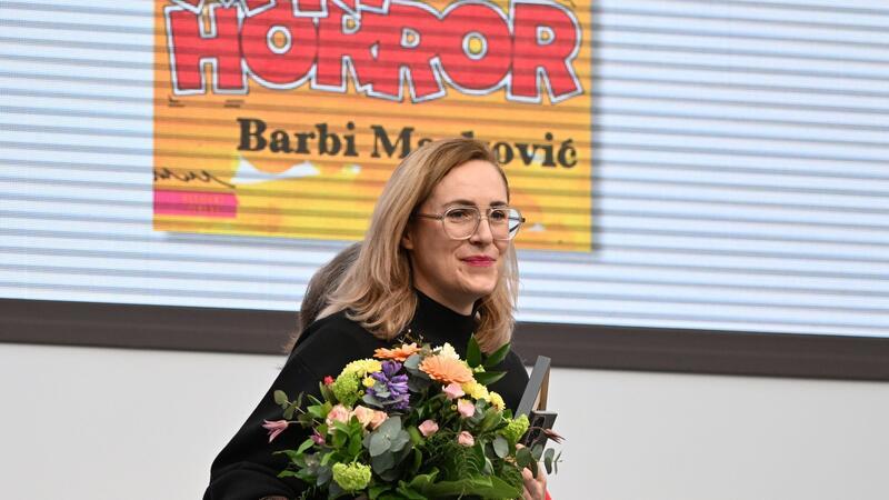 Barbi Marković wurde in Leipzig für ihr Buch „Minihorror“ ausgezeichnet.