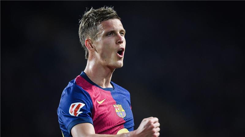 Flick sauer: Barcelona gegen Dortmund ohne verletzten Olmo Barcelonas Dani Olmo verletzt sich im Spiel gegen Osasuna.
