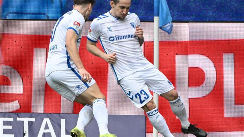 Baris Atik erzielte die Magdeburger Führung.