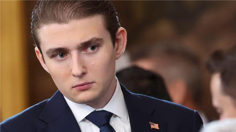 Barron Trump studiert an der New York University. (Archivbild)