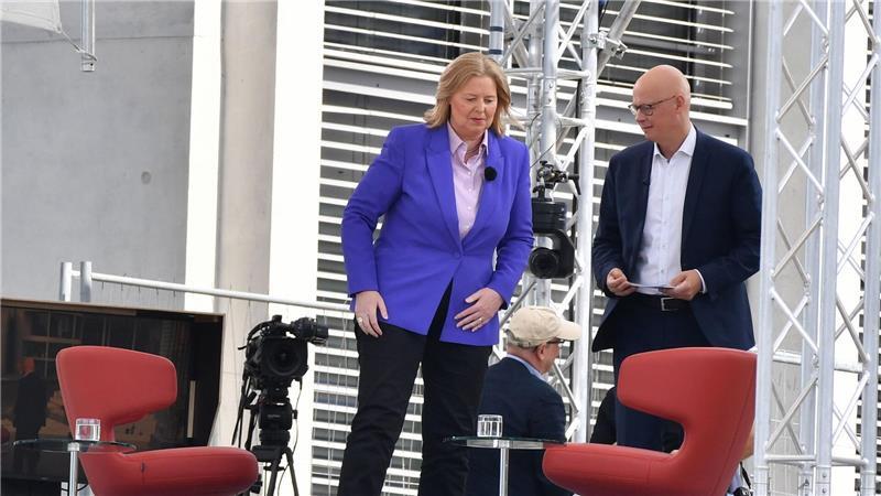 Bas: Vertrauen in Spahn nach Richterwahl-Eklat angeschlagen Bas beim Sommerinterview der ARD.
