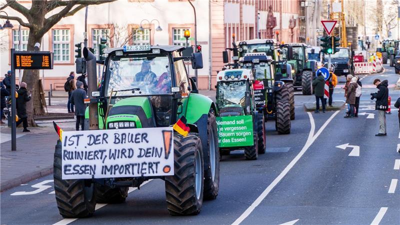 Bauern waren gegen die Streichung auf die Straße gegangen, nun wird sie zurückgenommen. (Archivbild)