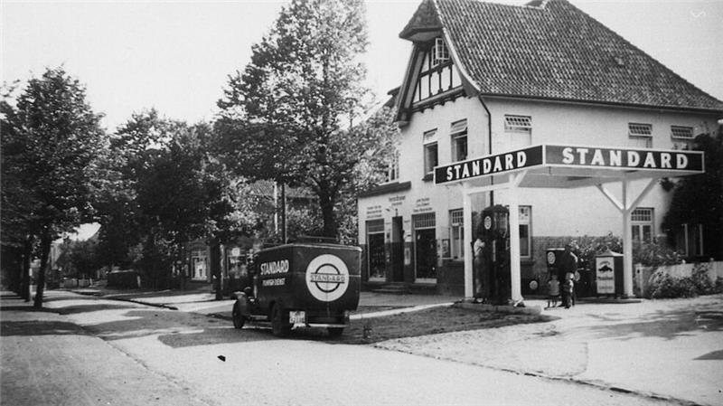 Baujahr 1917: Das Wohn- und Geschäftshaus von Opel Brunsen in der Friedrich-Huth-Straße