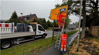 Baustellen ohne Ende: Wenige Wochen nach der Beendigung der Bauarbeiten auf Höhe Buxtehude, gibt es die nächste große Sanierungsmaßnahme.