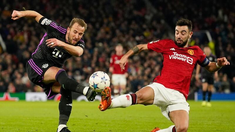 Starke Bayern-Reaktion mit Coman-Tor: „Top aufgetreten“ Bayern-Stürmer Harry Kane (l) hatte bei seiner Rückkehr auf die Insel kein Abschlussglück.