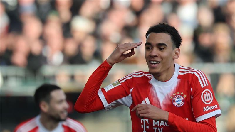 Bayern-Torschütze Jamal Musiala. 