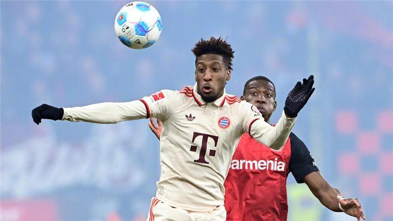 Bayerns Coman blieb blass. 