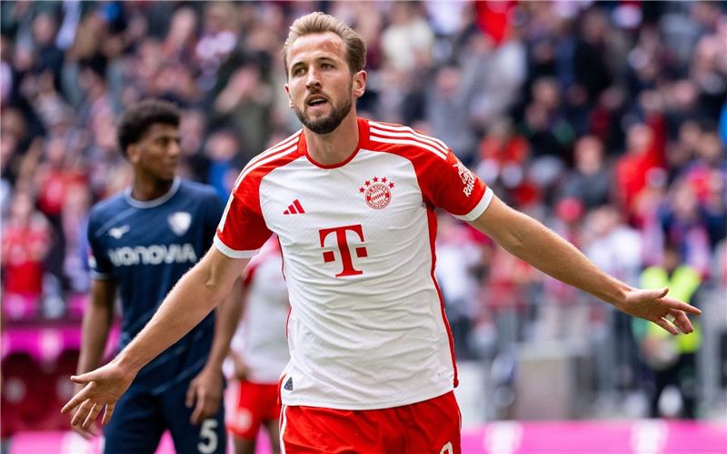 Kane mit Dreierpack und in Lederhose zur Wiesn Bayerns Superstar Harry Kane freut sich auf das Oktoberfest.
