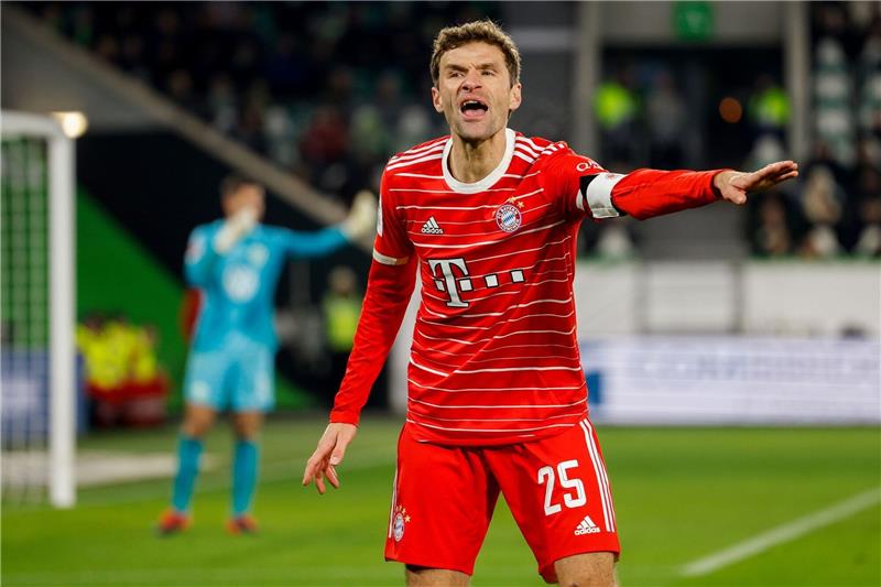 Bayerns Thomas Müller polarisiert mit seiner unorthodoxen Spielweise - vor allem, wenn es nicht läuft. Foto: dpa