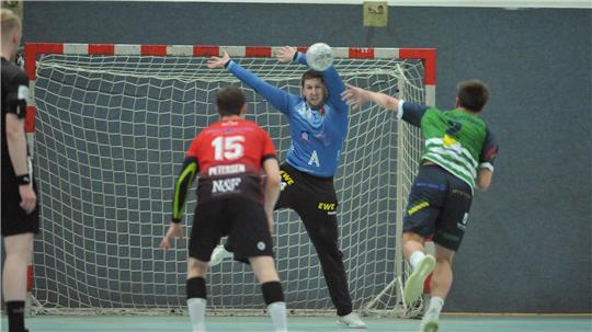 Beckdorfs Keeper Dennis Klingebiel.