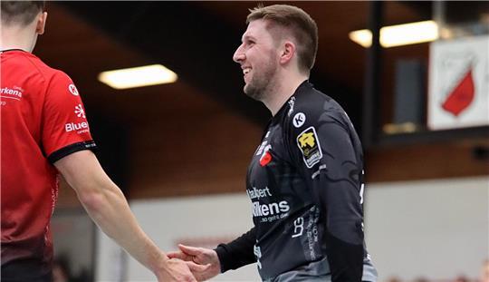 Beckdorfs Torhüter Dennis Klingebiel zeigte eine starke Leistung.