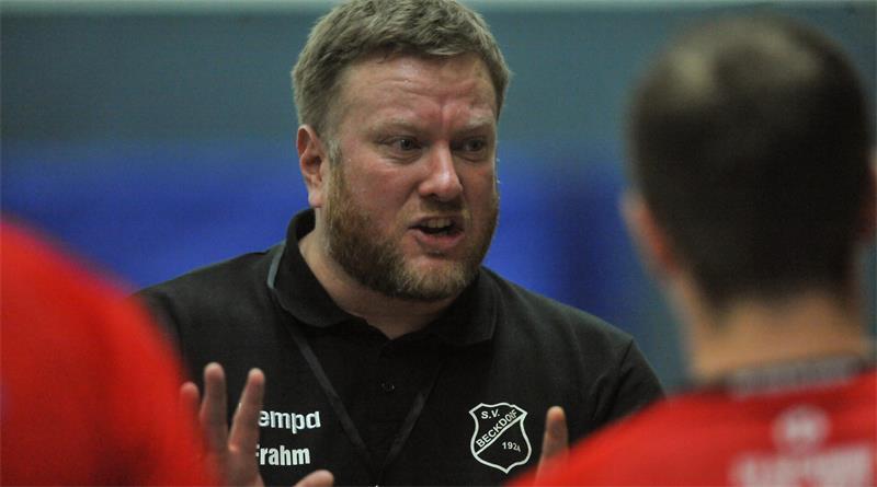 Das langersehnte Derby: Horneburger „Nähmaschinen“ erwarten Beckdorf Beckdorfs Trainer Robert Frahm.