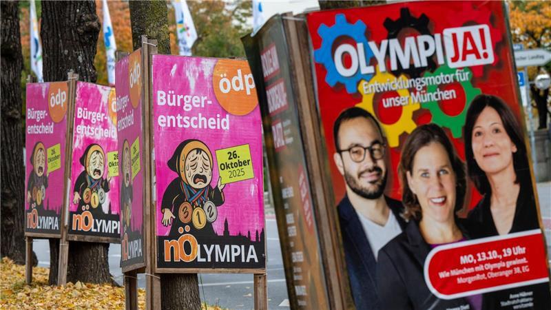 Sport-Hype oder Geld-Sorgen? München stimmt über Olympia ab Befürworter und Gegner werben um die Stimmen in München. (Archivfoto)