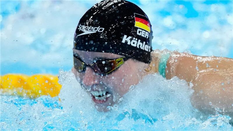 Köhler weint: Schwimm-Team erlebt enttäuschenden WM-Tag Bei Angelina Köhler reichte es nicht für eine Medaille.