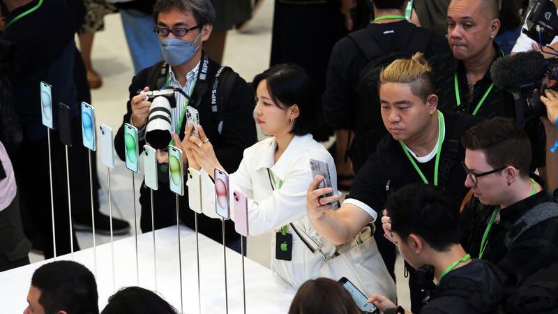 Bei Apples September-Event gibt es traditionell neue iPhone-Modelle zu sehen. (Archivbild)