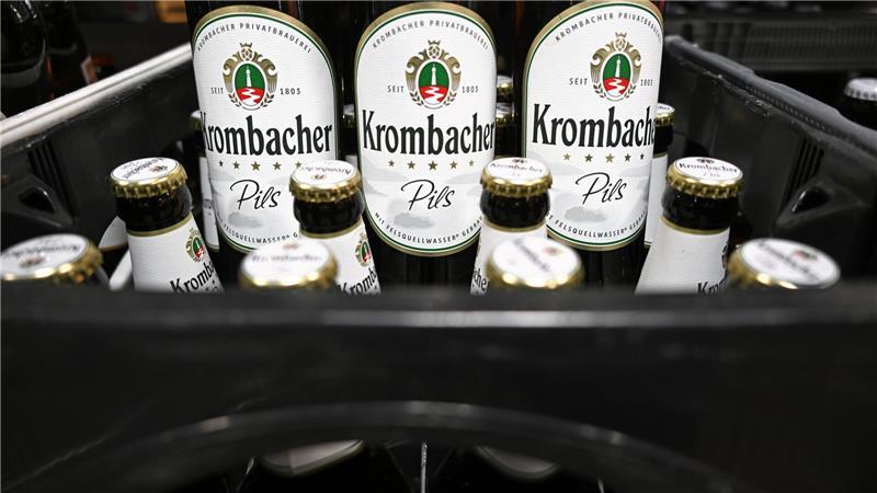 Bei dem Betrugsversuch gibt sich der Absender den Anschein von Krombacher zu sein.