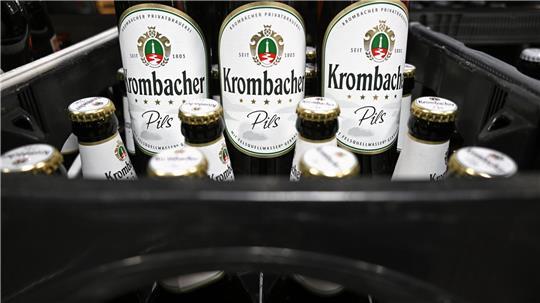 Bei dem Betrugsversuch gibt sich der Absender den Anschein von Krombacher zu sein.