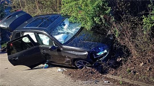 Bei dem Unfall am Dienstagabend wurde niemand verletzt.