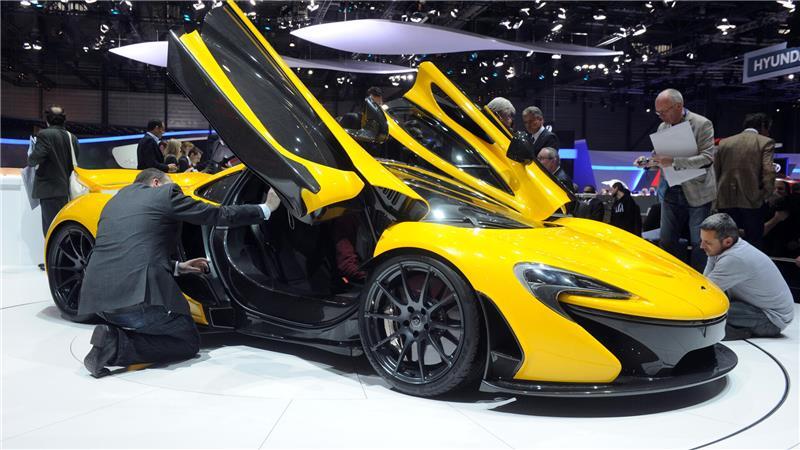 Bei dem teuren Sportwagen handelt es sich nach Polizeiangaben um einen McLaren P1. (Symbolbild)