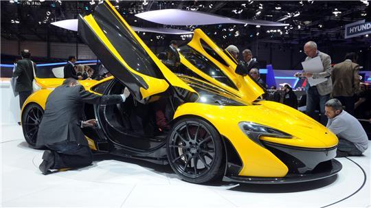 Bei dem teuren Sportwagen handelt es sich nach Polizeiangaben um einen McLaren P1. (Symbolbild)
