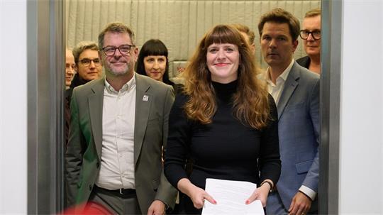 Bei den Gesprächen zur Regierungsbildung zwischen Linke, Grünen und SPD gibt es Fortschritte. 