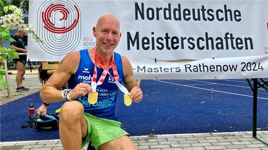 Bei den Norddeutschen Meisterschaften holte Dennis Dodt zwei Mal Gold.