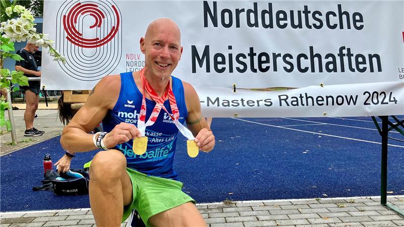 Bei den Norddeutschen Meisterschaften holte Dennis Dodt im vergangenen Jahr zwei Mal Gold.