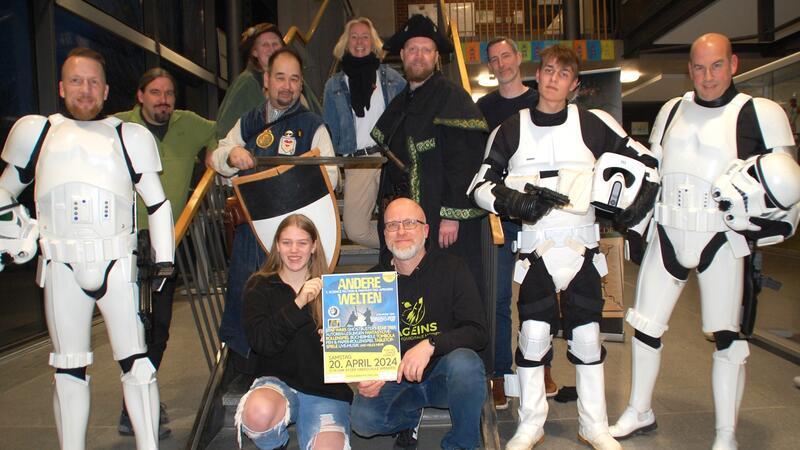 Stormtrooper und Jedi-Ritter entern die Oberschule in Apensen Bei den Organisatoren des Science-Fiction & Fantasy-Tages in der Obschule Apensen laufen die Vorbereitungen auf Hochtouren.