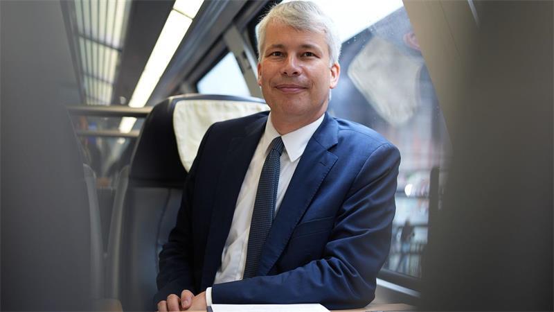 Bilger startet zur Bewährungsprobe Bei der Bahn dringt Bilger auf mehr Zuverlässigkeit. (Archivbild)