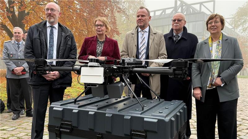 Innenminister wollen bei Drohnenabwehr schneller vorankommen Bei der Drohnenabwehr arbeiten die nördlichen Bundesländer zusammen. (Archivfoto)