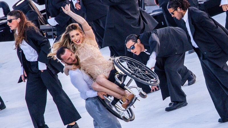 Bei der Eröffnungsfeier der Paralympics in Paris gab es ein buntes Showprogramm.