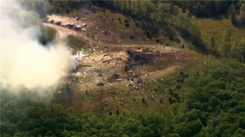 Tote nach Explosion in US-Fabrik - insgesamt 19 Vermisste Bei der Explosion hat es Todesopfer gegeben.