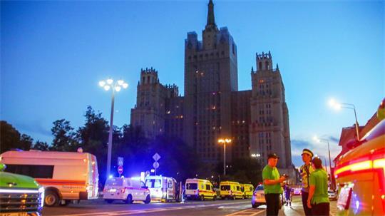 Bei der Explosion wurden mehrere Menschen getötet. 