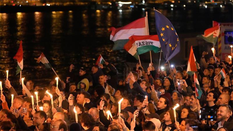 70 Jahre Ungarn-Aufstand: Der lange Kampf um die Freiheit Bei der Parlamentswahl im April erteilten die Ungarn dem autoritären Kurs von Viktor Orban eine Abfuhr - auch der Freiheitsgeist von 1956 lebte darin wohl fort. (Archivbild)