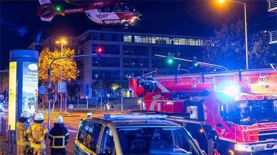 Bei der Rettung des 14-Jährigen war auch ein Hubschrauber im Einsatz. (Archivbild)