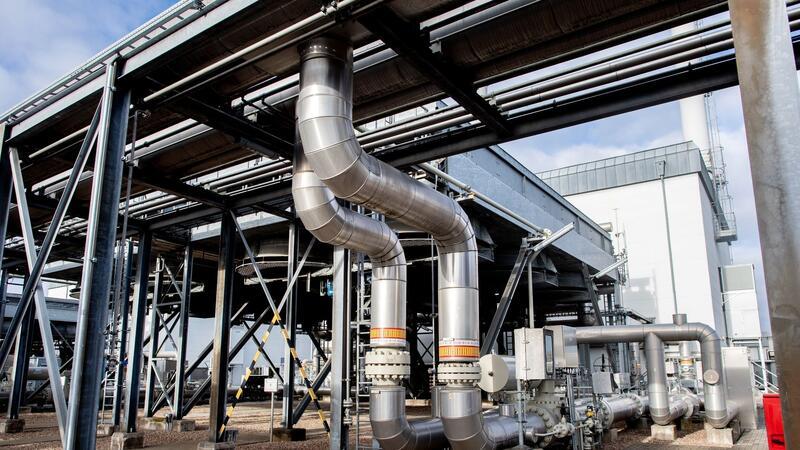 Erdgasspeicher in Deutschland sind randvoll Bei der Speicheranlage in Rehden handelt es sich um den größten Erdgasspeicher in Westeuropa.