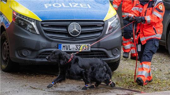 Bei der Suche nach dem Jungen kamen auch Spürhunde zum Einsatz.