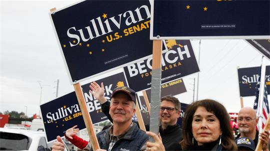 Bei der Vorwahl in Alaska traten gleich zwei Republikaner namens Sullivan an. (Archivbild)