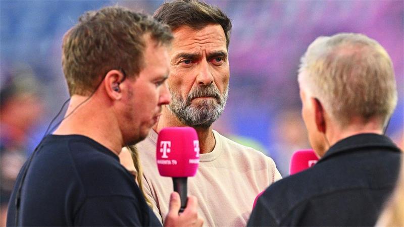 Das sagt Klopp: über den DFB, Red Bull und deutschen Fußball Bei der WM hat Klopp auch die Auftritte von Nagelsmann analysiert. (Archivbild)