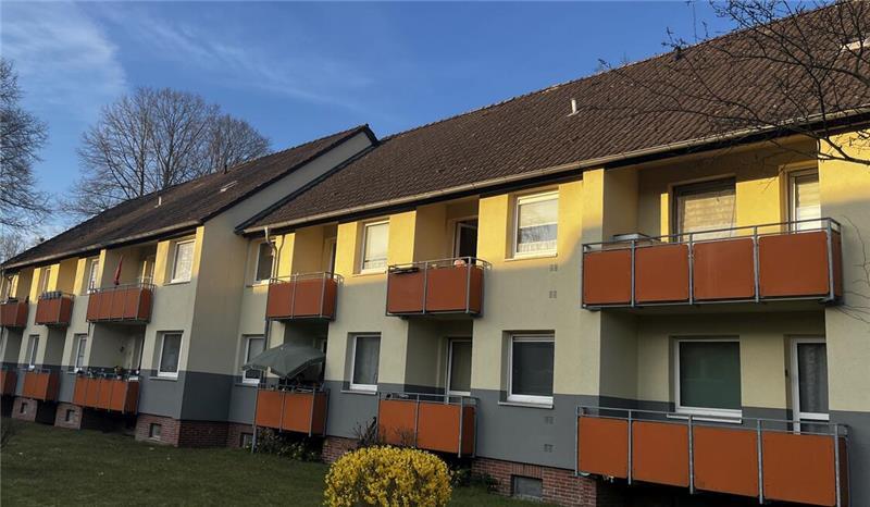 Bei der Wohnstätte Stade in Hahle könnten auf drei Mehrfamilienhäusern Photovoltaik-Panels installiert werden.