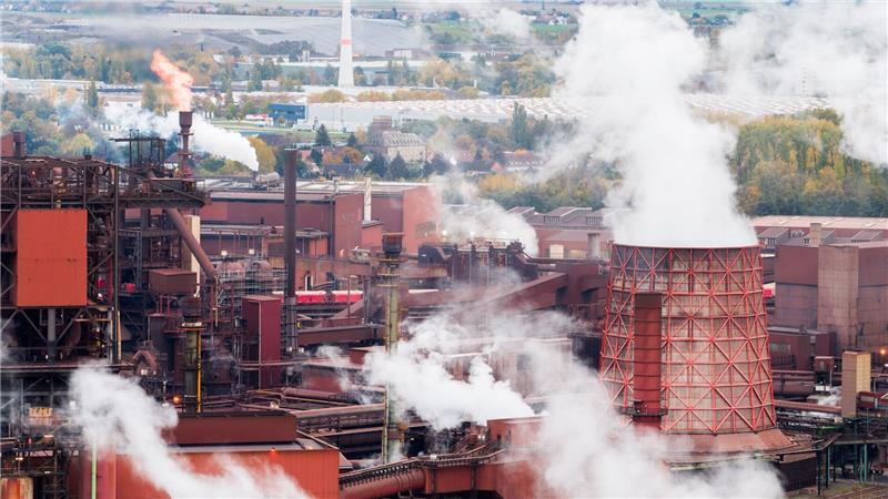 Bei einem „Stahlgipfel“ im Bundeskanzleramt haben Politik und Wirtschaft über die Zukunft der deutschen Stahlindustrie gesprochen. (Archivbild)