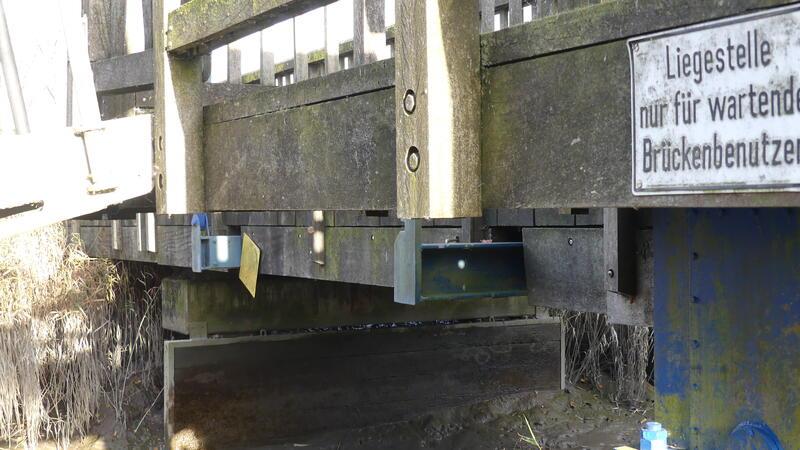 Bei einer Sanierung müsste die Stahlkonstruktion der Brücke demontiert und der Korrosionsschutz erneuert werden.