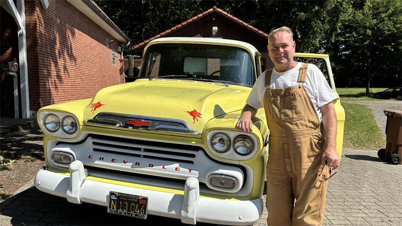 „Bei gutem Wetter gibt es nichts Geileres, als mit dem Pick-up zu fahren“, sagt Christian.
