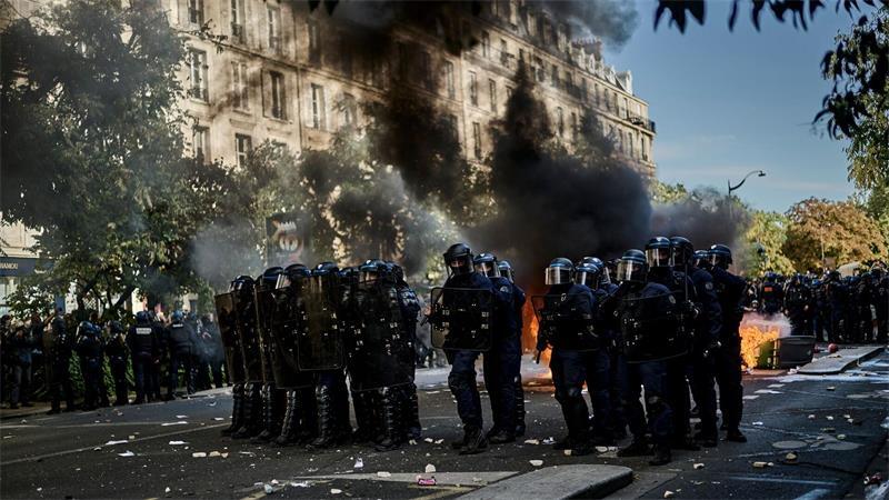 Bei landesweiten Demonstrationen am Samstag in Frankreich befürchten die Behörden Ausschreitungen (Archivbild)