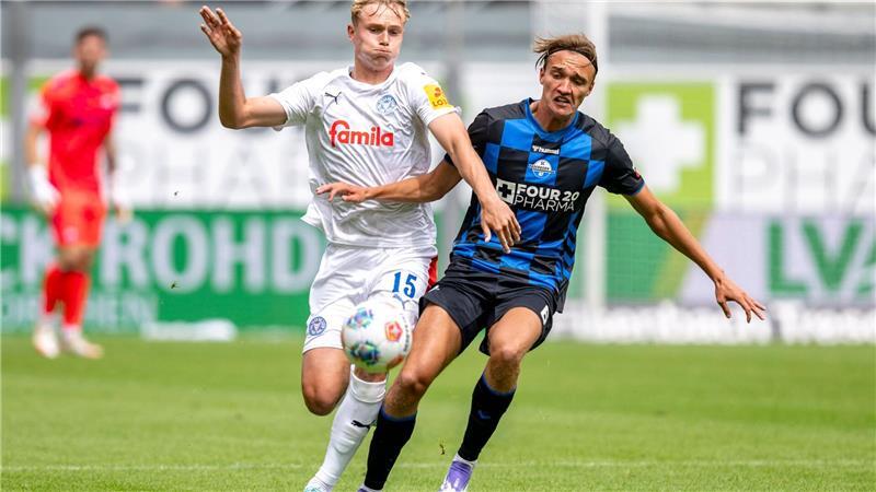 Last-Minute-Tor: Paderborn verdirbt Kiel Zweitliga-Comeback Beide Mannschaften spielten mit viel Tempo und Aggressivität.