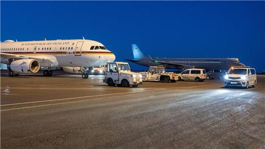 Beide Maschinen hatten den gleichen Weg. 